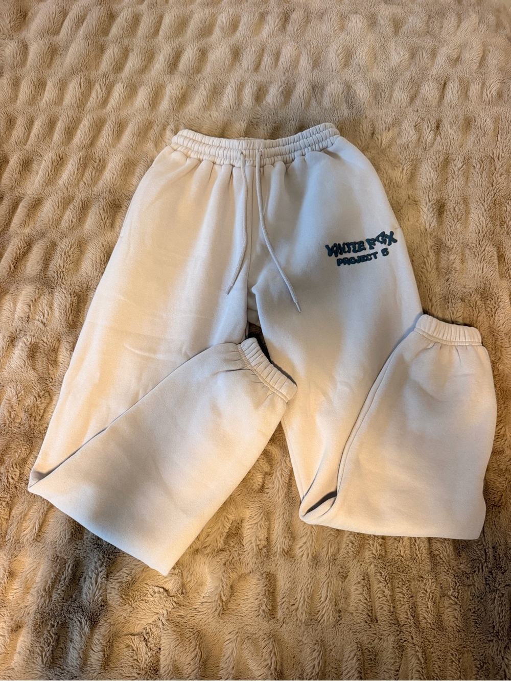 White Fox Jogger Sweatpants